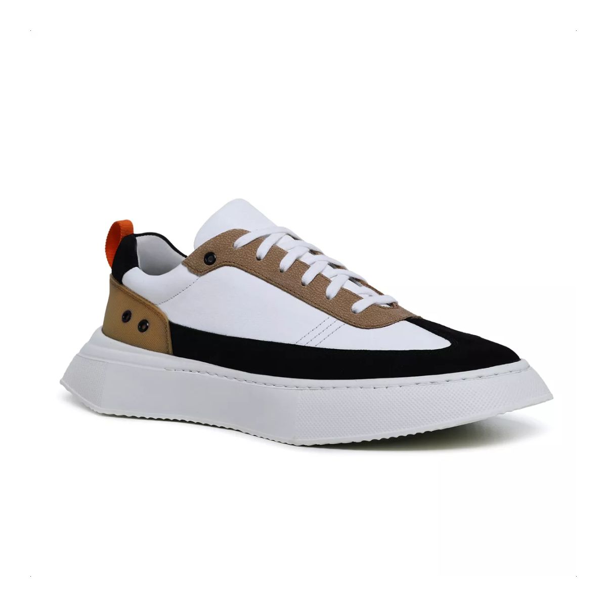 Tenis Masculino Branco Taupe Preto Sola Hollywood ... - Mr. Light | Oficial®