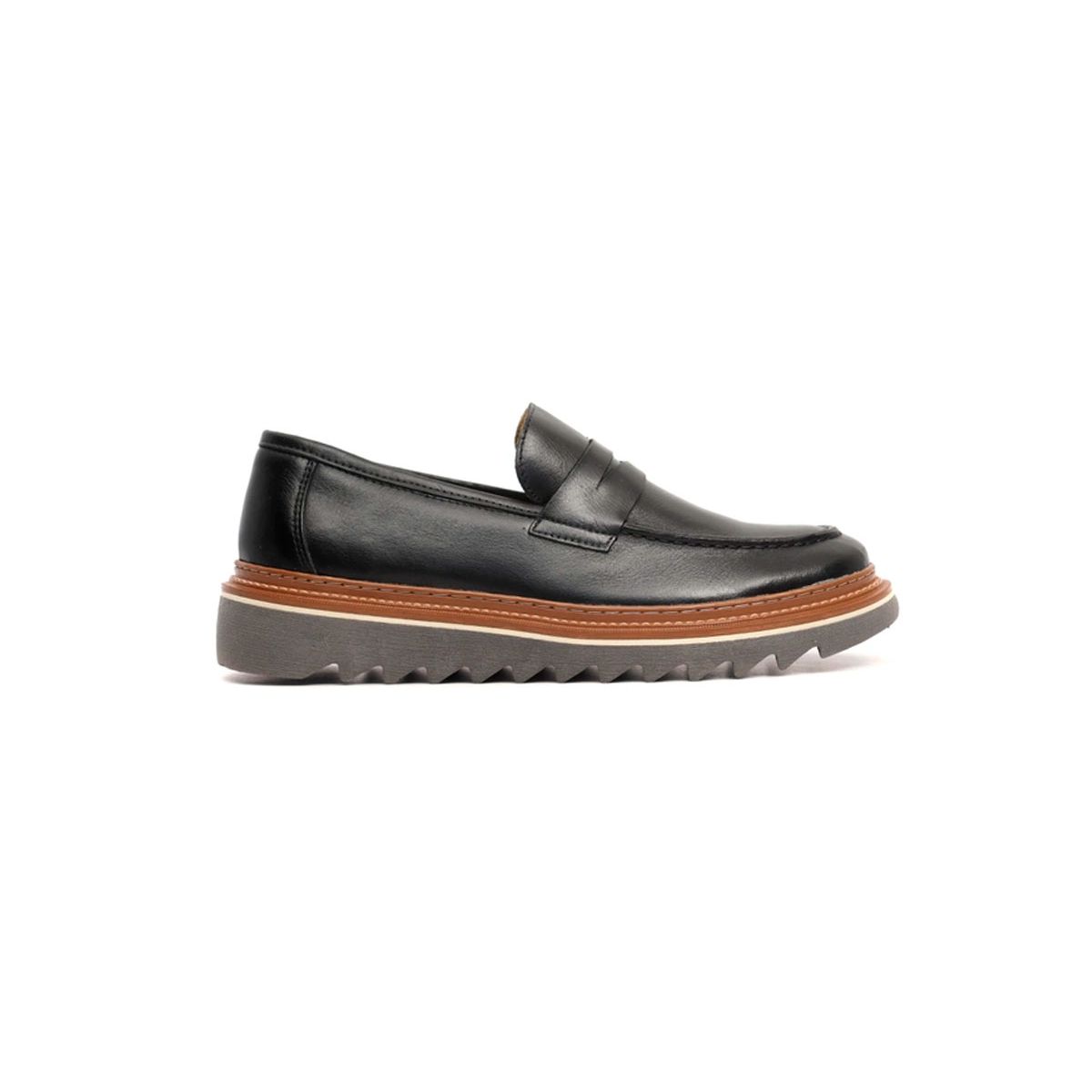 Sapato Masculino Loafer Tratorado Couro Roma Premi... - Mr. Light | Oficial®