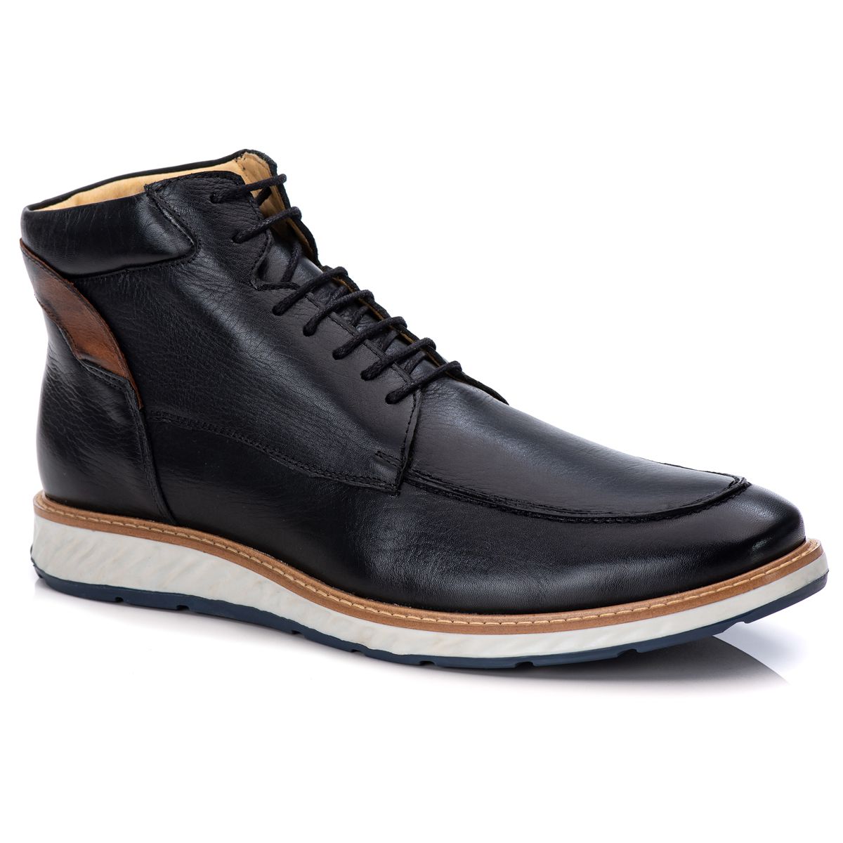  Coturno Elite Couro Premium Preto - Mr. Light | Oficial®