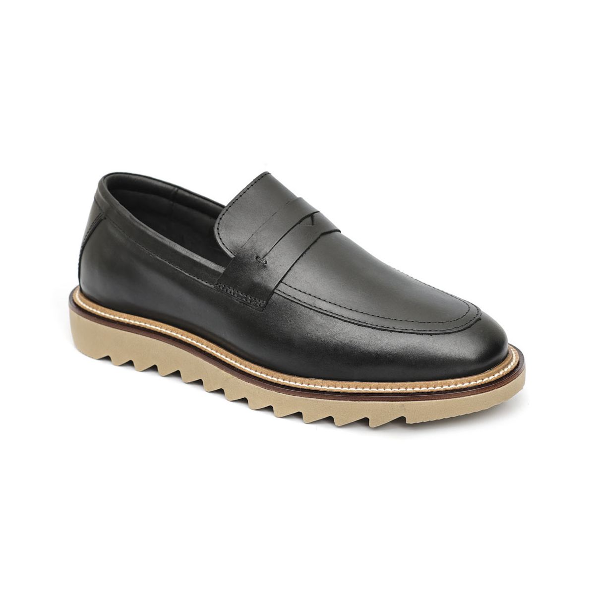 Sapato Masculino Loafer Tratorado Couro Roma Premi... - Mr. Light | Oficial®