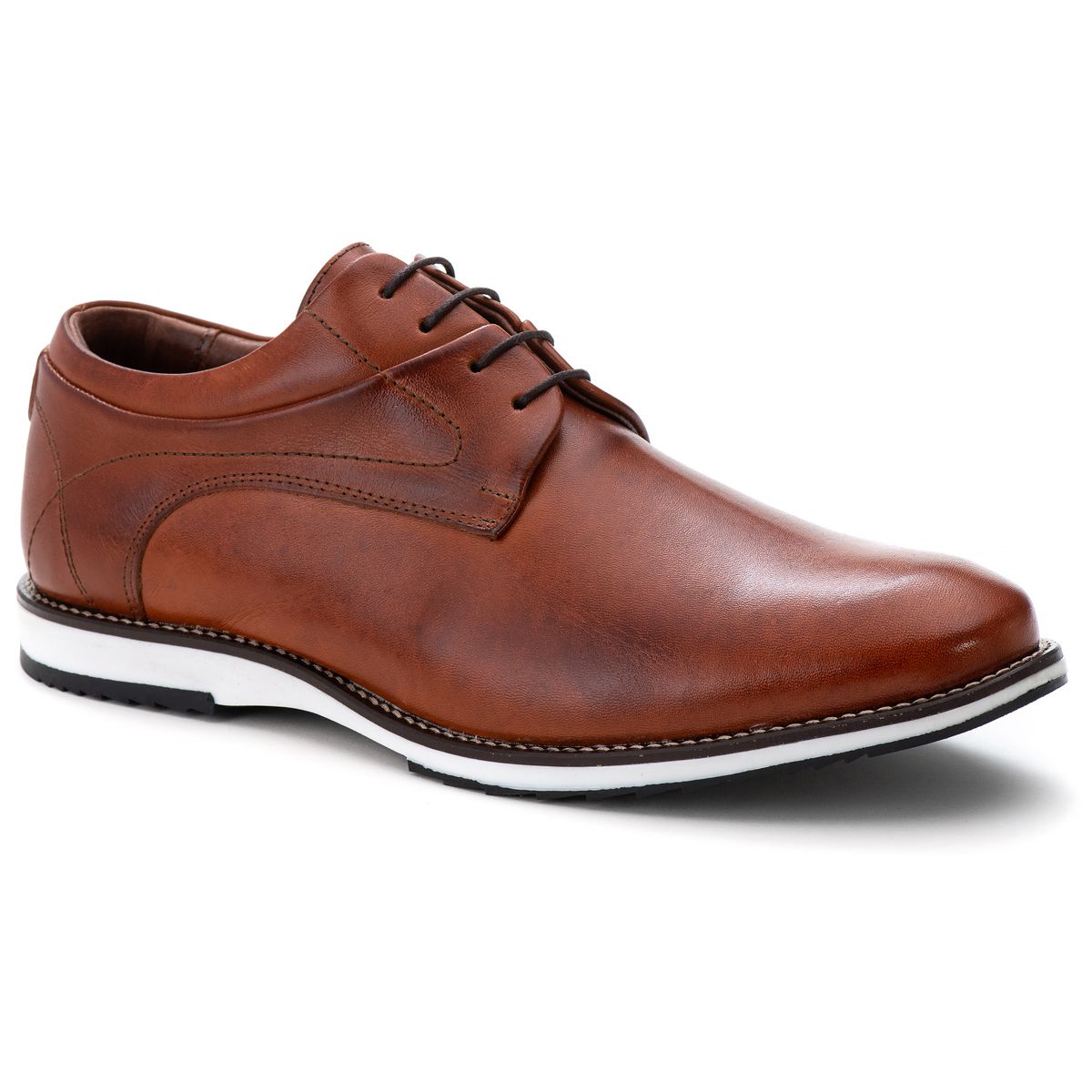 Derby Elite Couro Premium Castor Andorra - Mr. Light | Oficial®