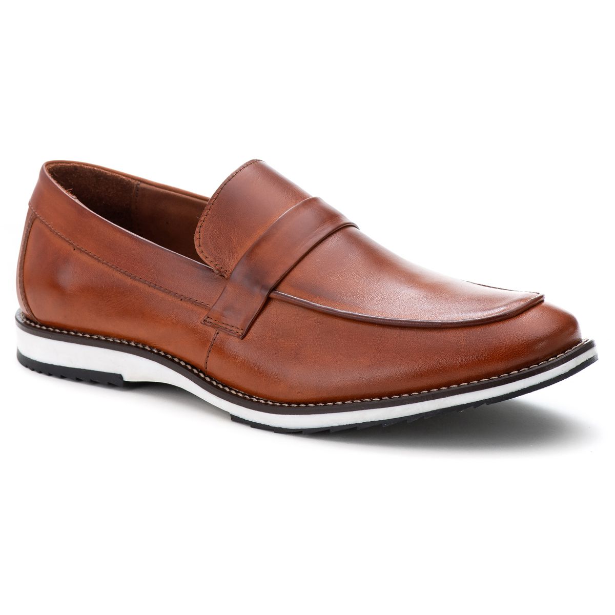 Loafer Elite Couro Premium Castor Andorra - Mr. Light | Oficial®