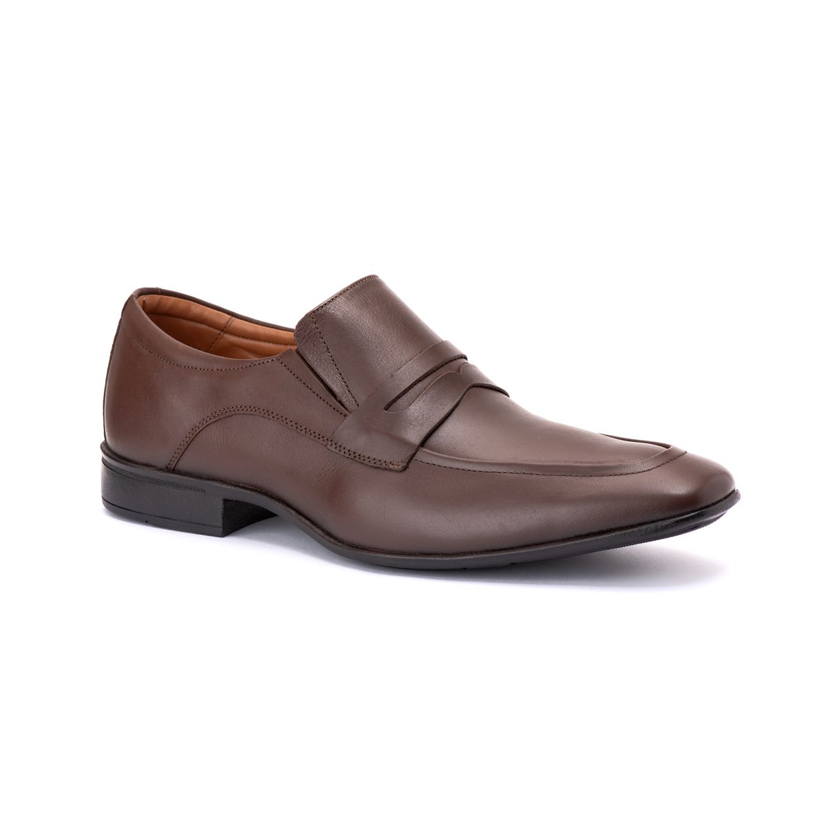 Derby Social Masculino Café em Couro Nobre Napa Ro... - Mr. Light | Oficial®