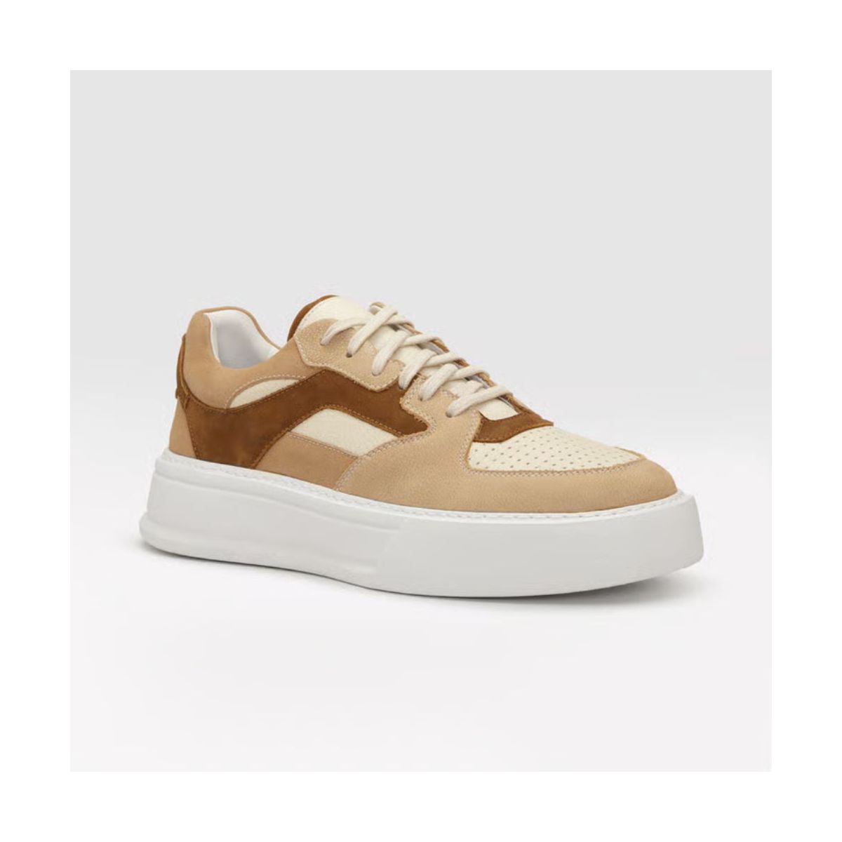 28501 FLY BRANCO SELARIA AREIA NOBUCK CASTOR YOKOH... - Mr. Light | Oficial®