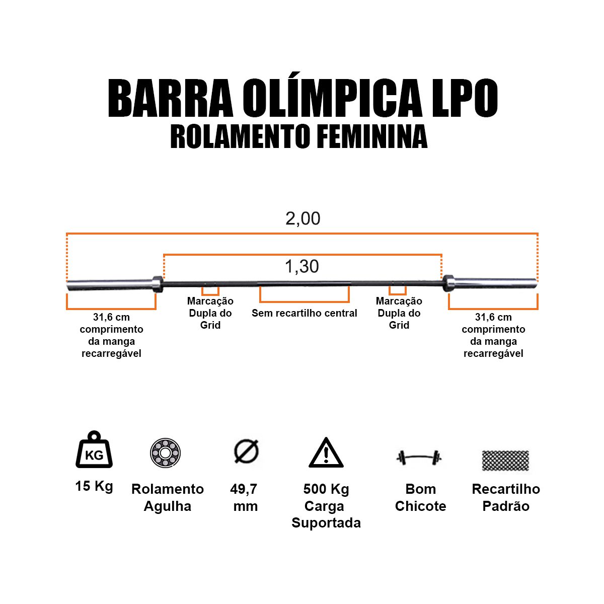 Barras store 15 kg