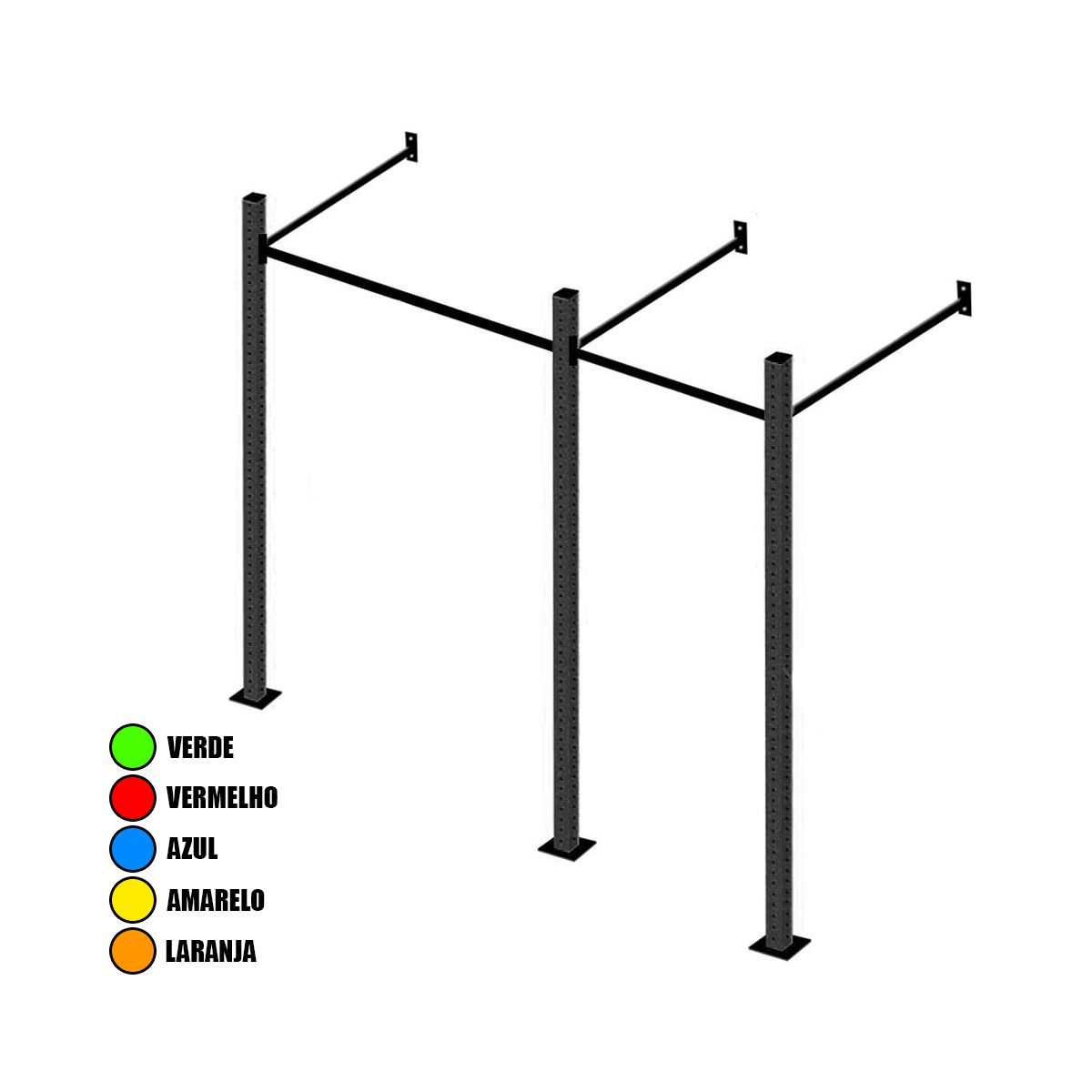 Gaiola Para Treinamento Funcional e Cross Training 2 Módulos
