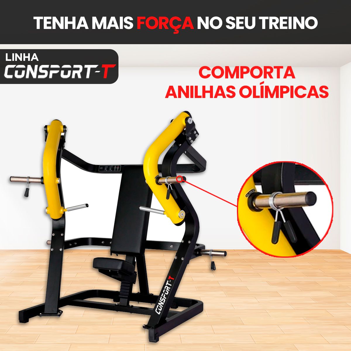 Maquina de Supino - Aparelho para Supino - Pro Sport - Loja de Equipamentos  de Academia