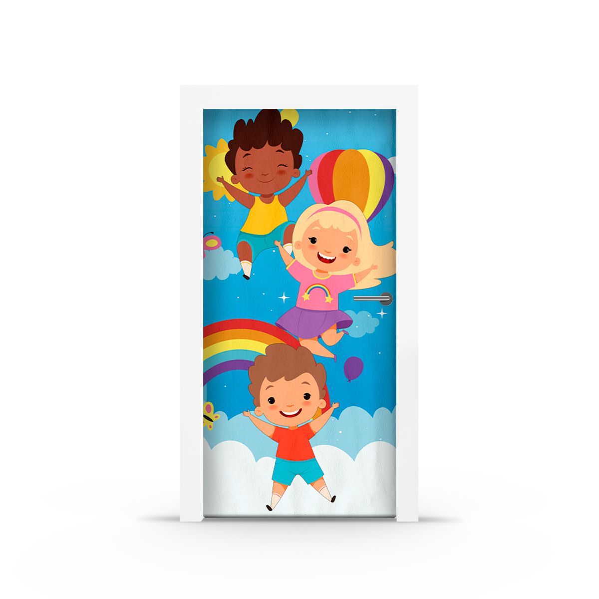 Capa Porta Tema Dia das Crianças 7165 - Capa Porta 7165 - Painel Festivo