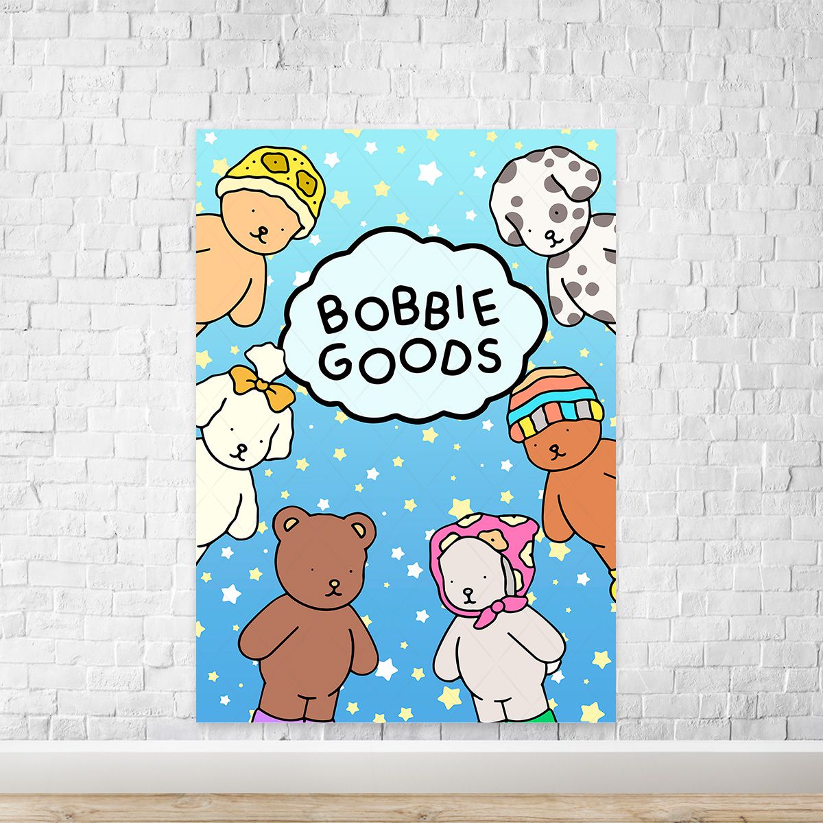 Retangular Tema Bobbie Goods 7089 - Retangular Tema Bobbie Goods 7089 - Painel Festivo