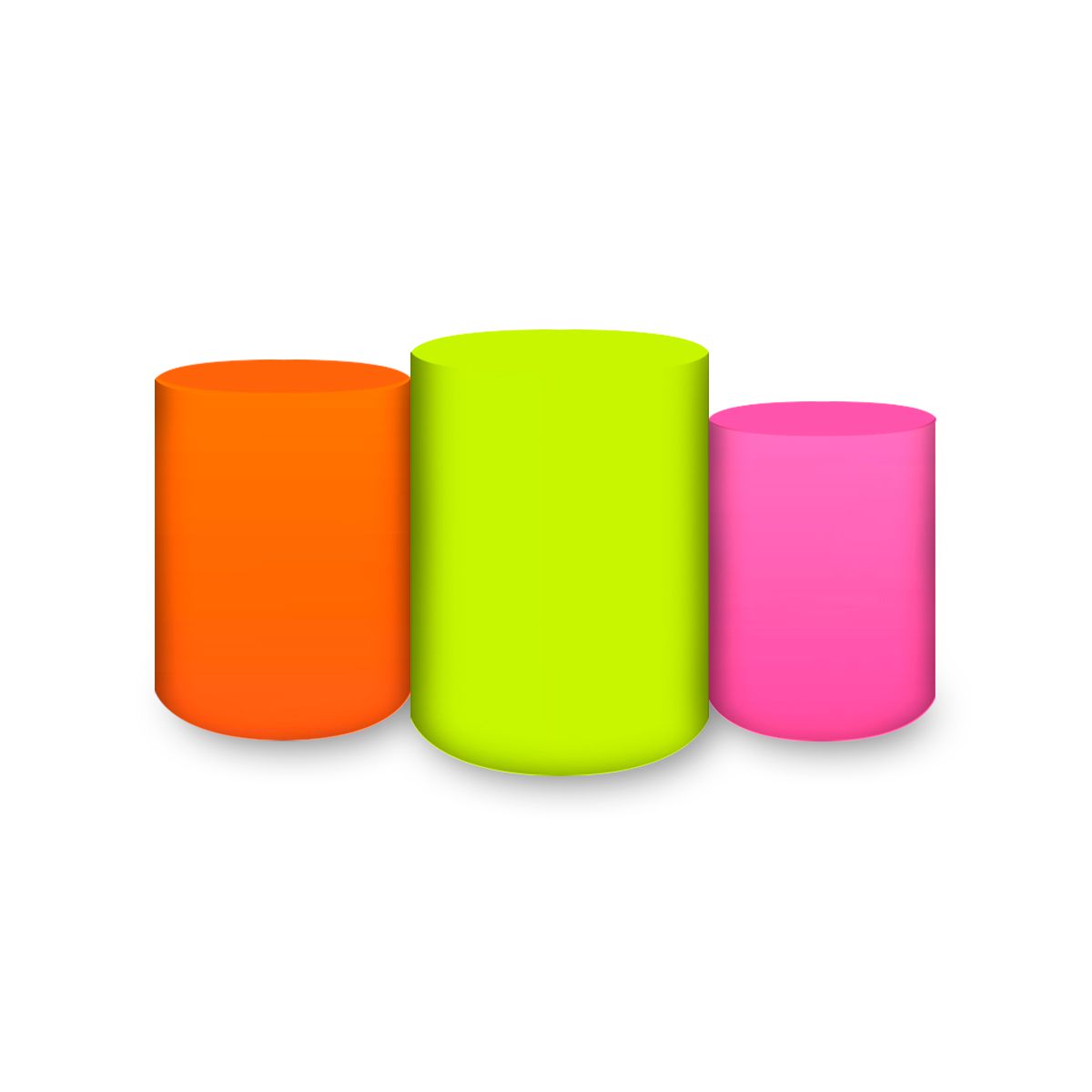 Trio Capas Cilindros Subl... - Painel Festivo
