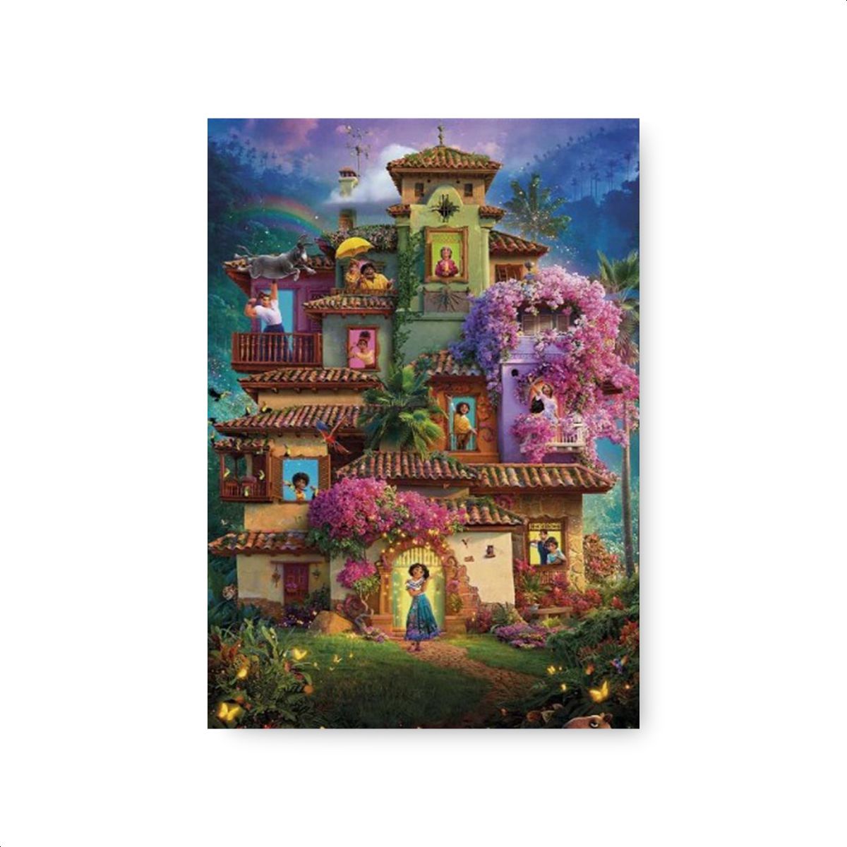 Capa Painel Retangular Sublimado Tema Encanto 130 ... - Painel Festivo