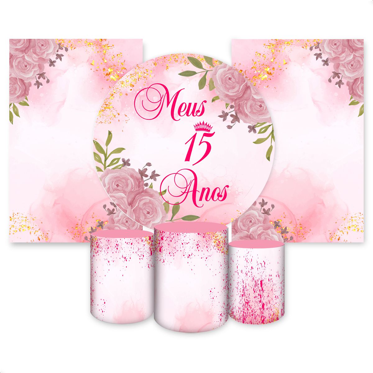 Kit Capa Painel Redondo +... - Painel Festivo