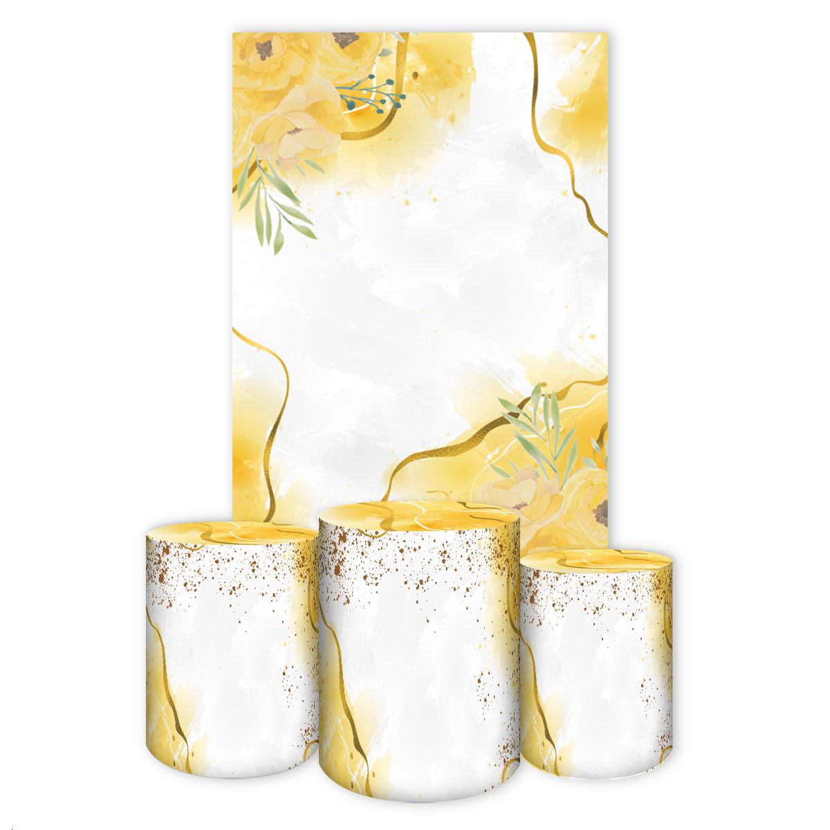 Capa Retangular + Trio Ca... - Painel Festivo