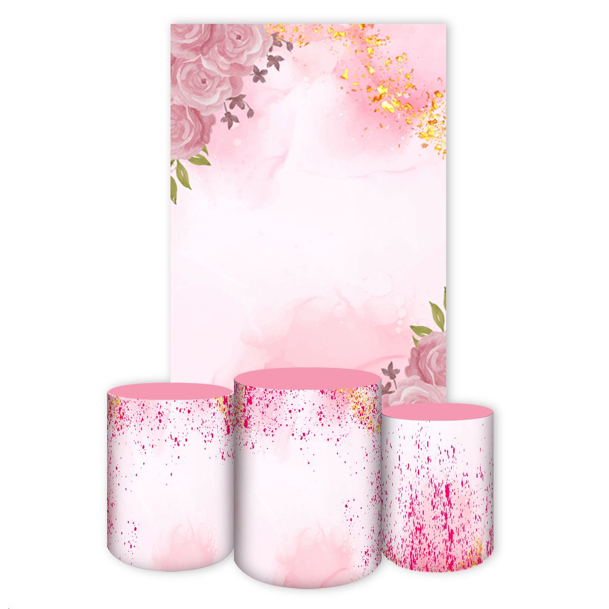 Capa Retangular + Trio Ca... - Painel Festivo