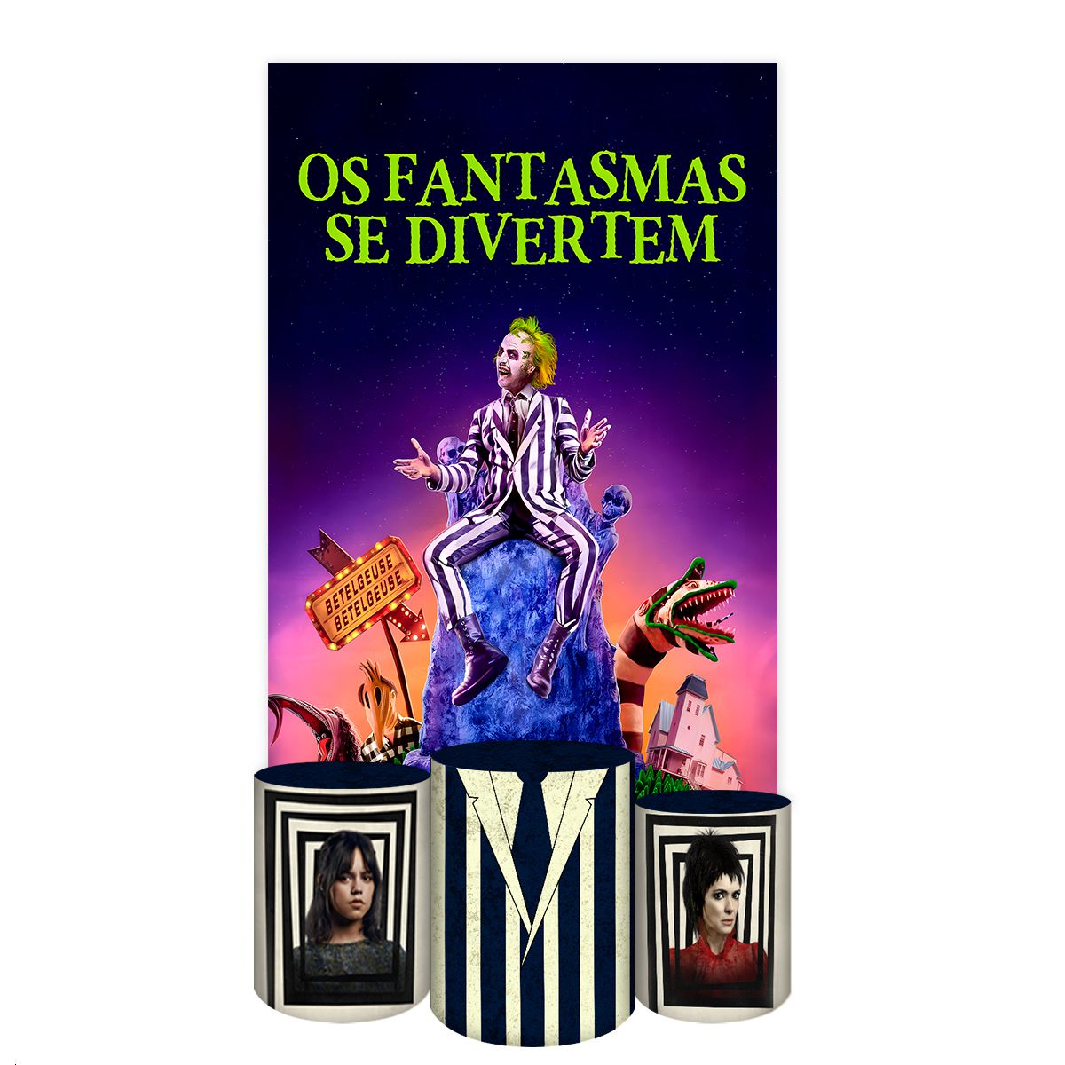 Capa Retangular + Trio Ca... - Painel Festivo