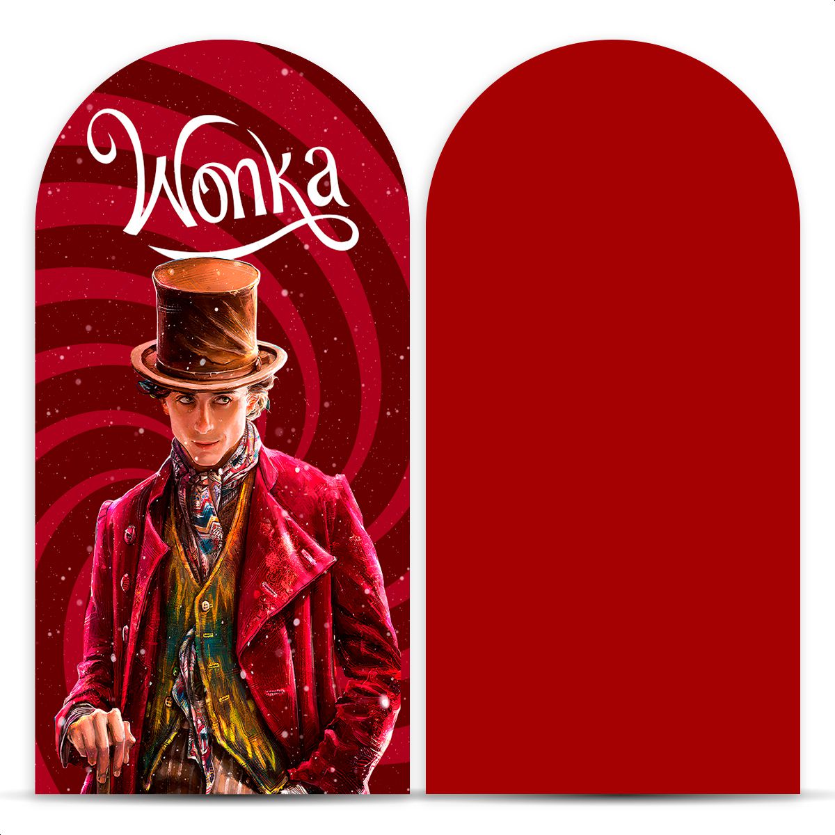 Painel Romano Tema Willy Wonka 2113 - Painel Romano 2113 - Painel Festivo