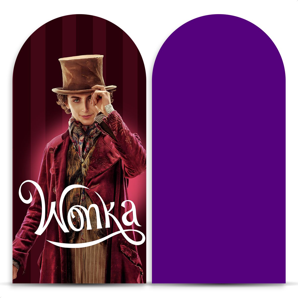 Painel Romano Tema Willy Wonka 2114 - Painel Romano 2114 - Painel Festivo