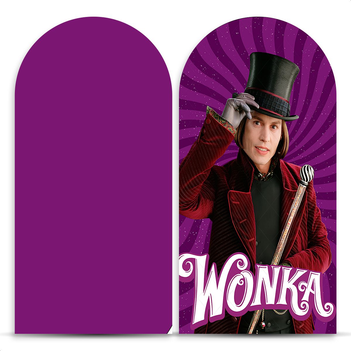 Painel Romano Tema Willy Wonka 2119 - Painel Romano 2119 - Painel Festivo