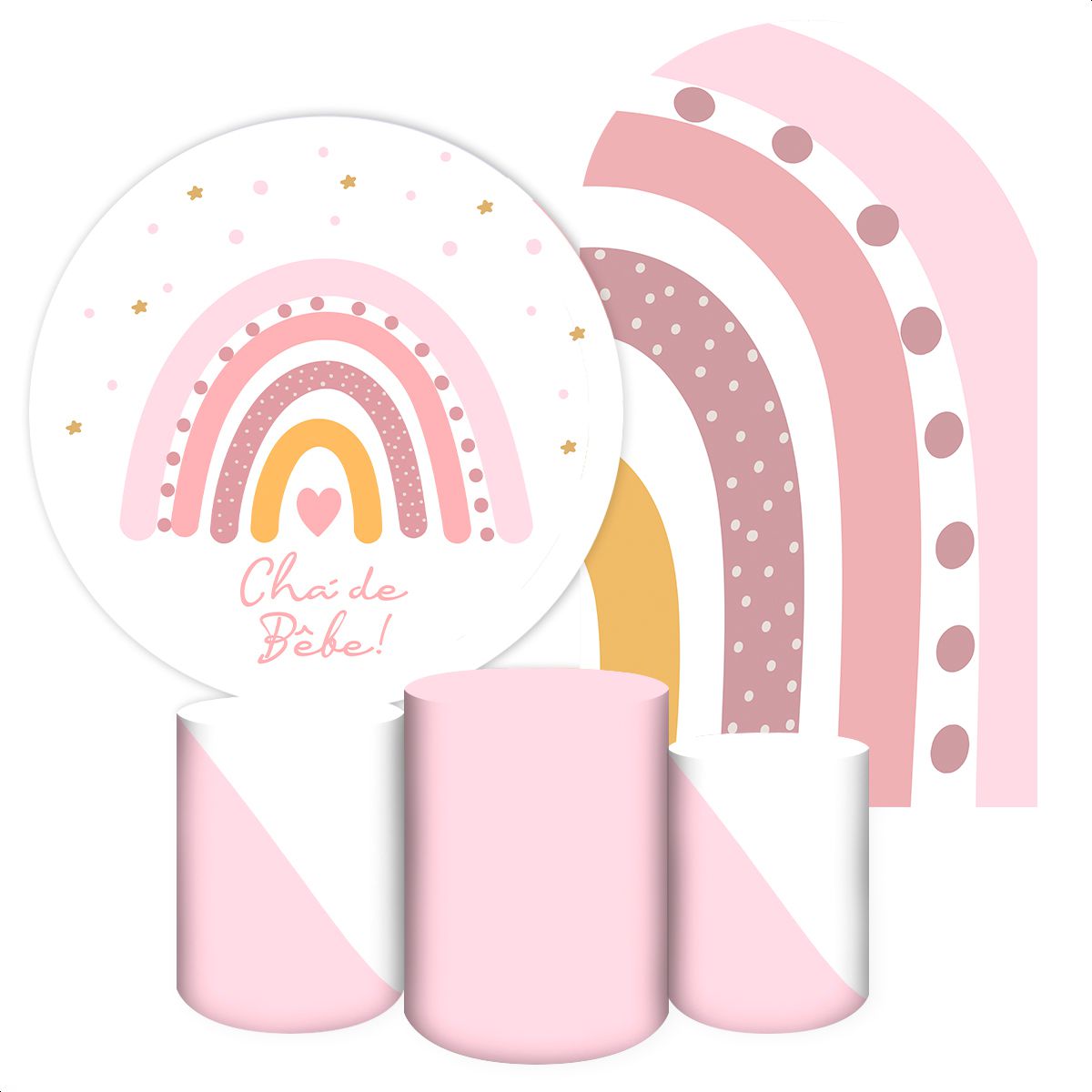 KIT COMPLETO + ROMANO ARCO IRIS 2174 - KIT COMPLETO + ROMANO 2174 - Painel Festivo