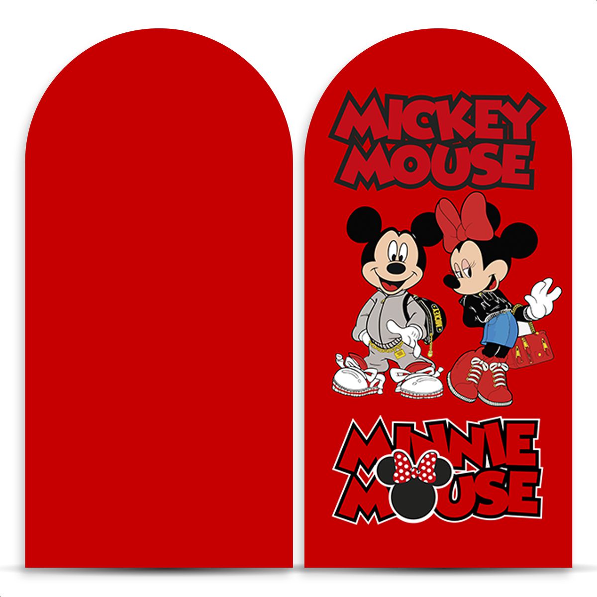 Painel Romano Tema Mickey 2548 - Painel Romano 2548 - Painel Festivo