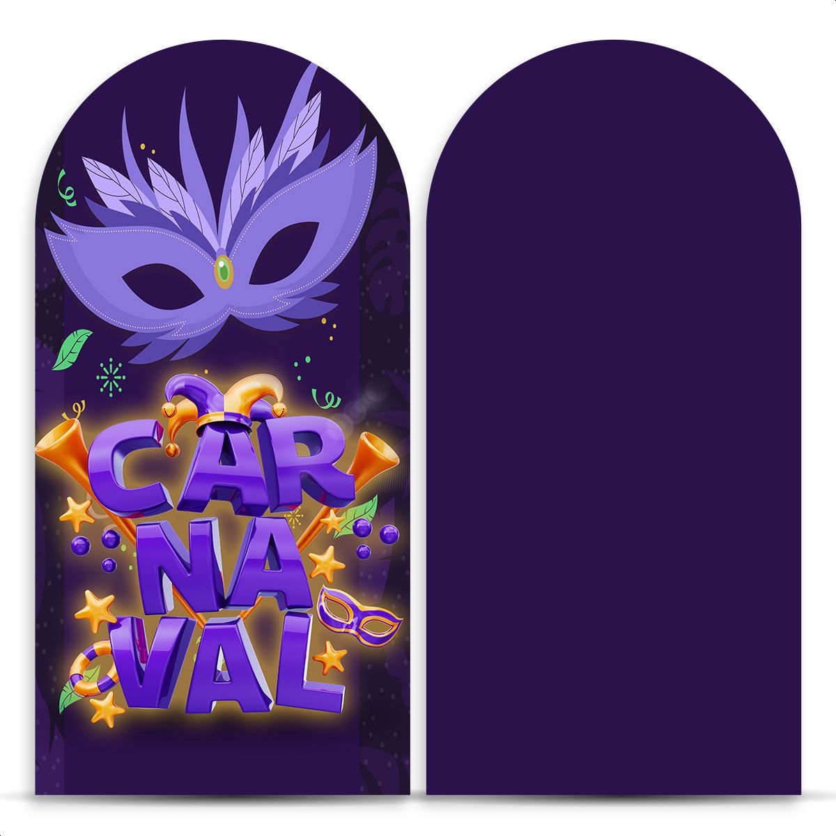 Painel Romano Tema Carnaval 2578 - Painel Romano 2578 - Painel Festivo