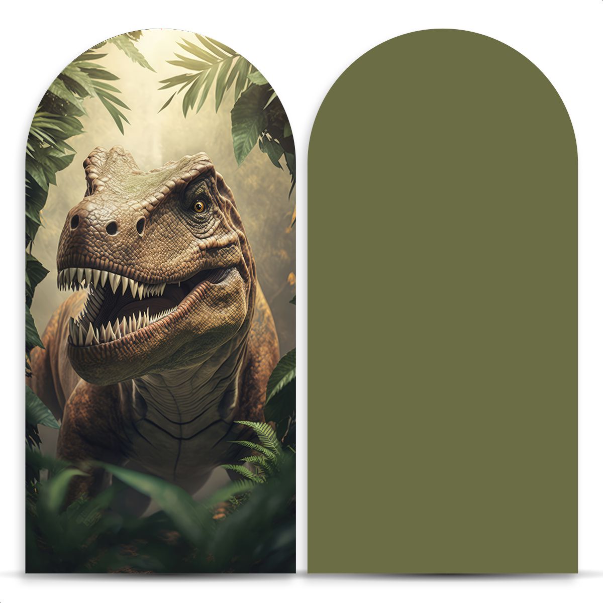 Painel Romano Tema Dinossauro 3125 - Painel Romano 3125 - Painel Festivo