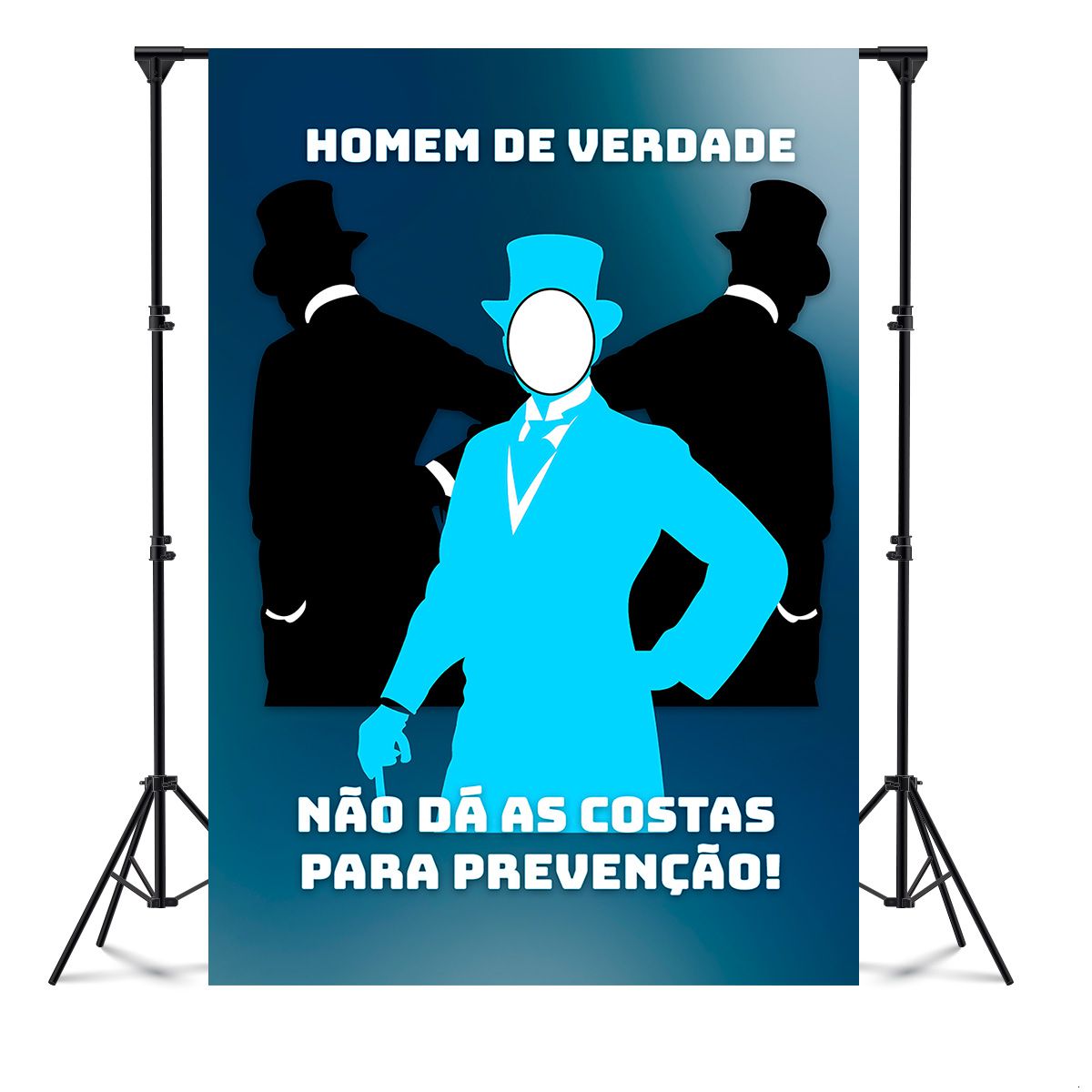 Painel Interativo Tema Novembro Azul 4003 - Painel Interativo 4003 - Painel Festivo