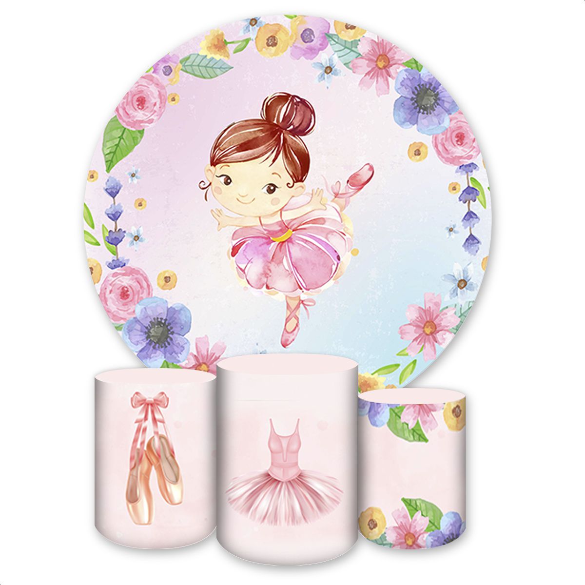 Kit Capa Painel Redondo +... - Painel Festivo
