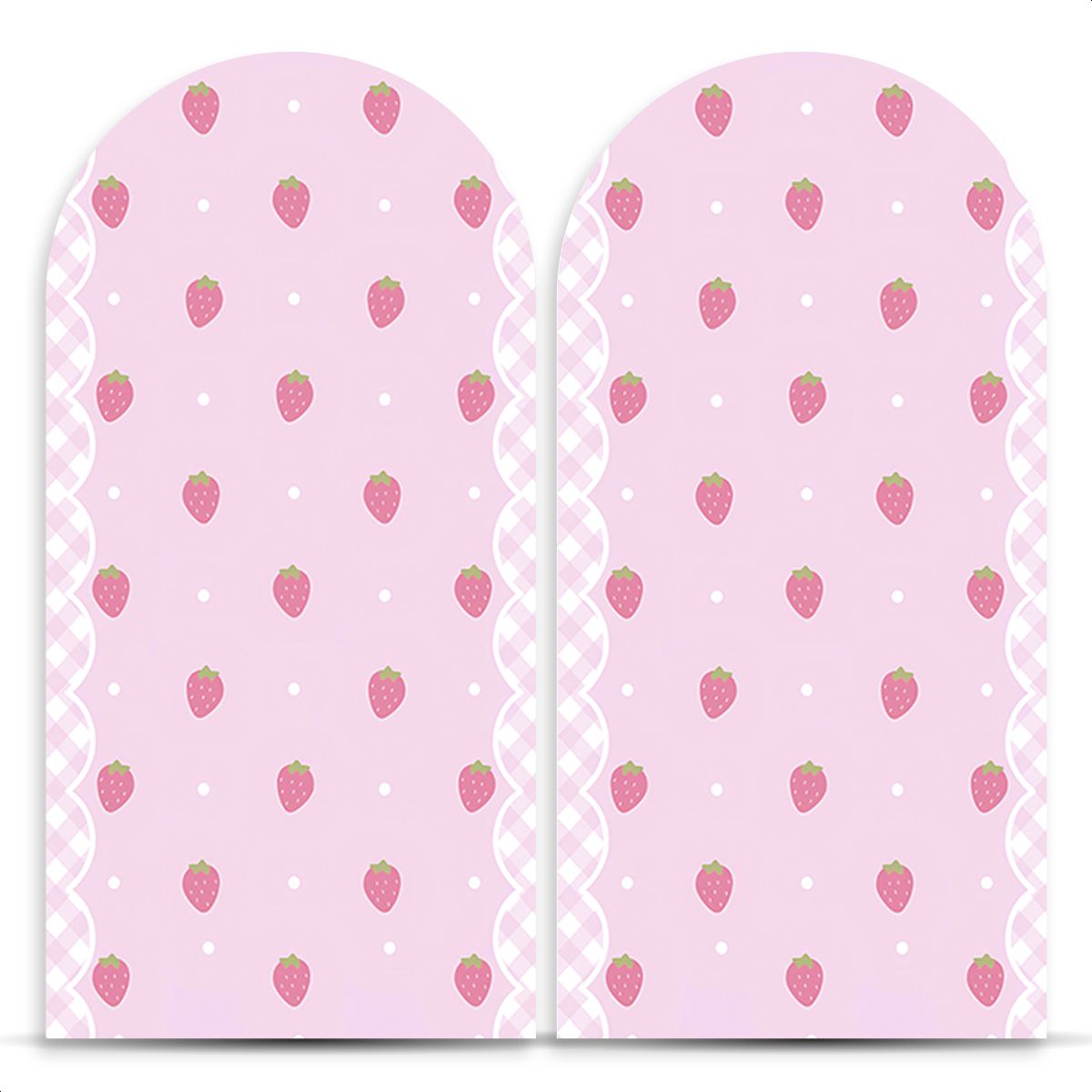 Painel Romano Tema Moranguinho 4061 - Painel Romano 4061 - Painel Festivo