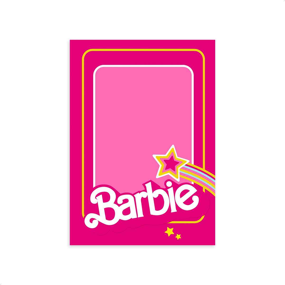 Capa Painel Retangular Sublimado Tema Barbie 4103 ... - Painel Festivo