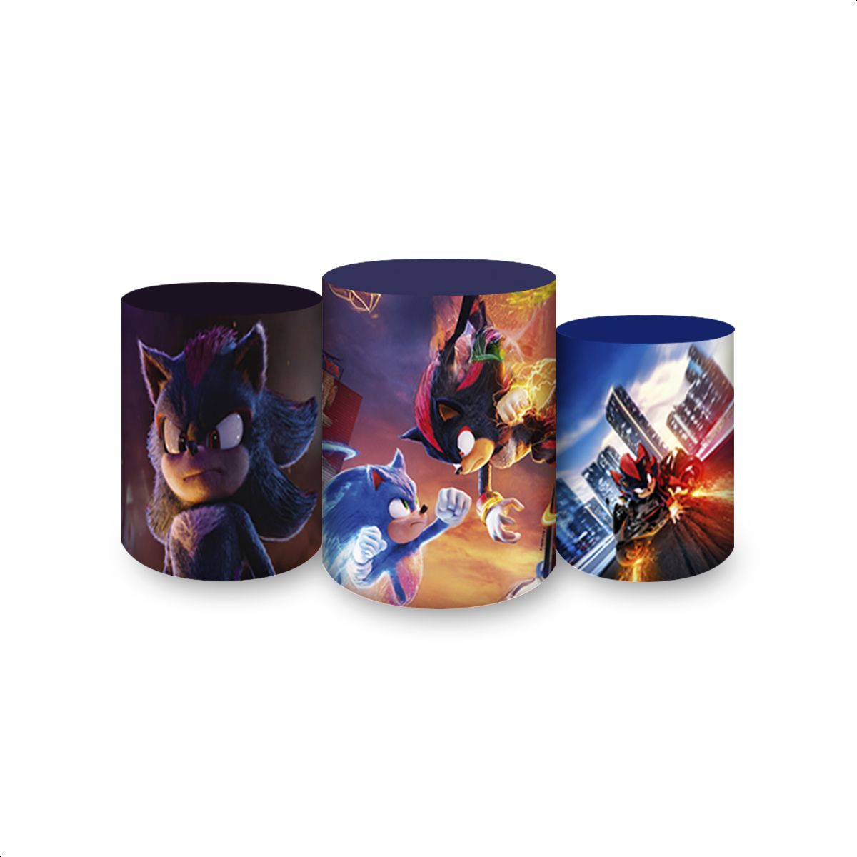 Trio Capas Cilindros Subl... - Painel Festivo