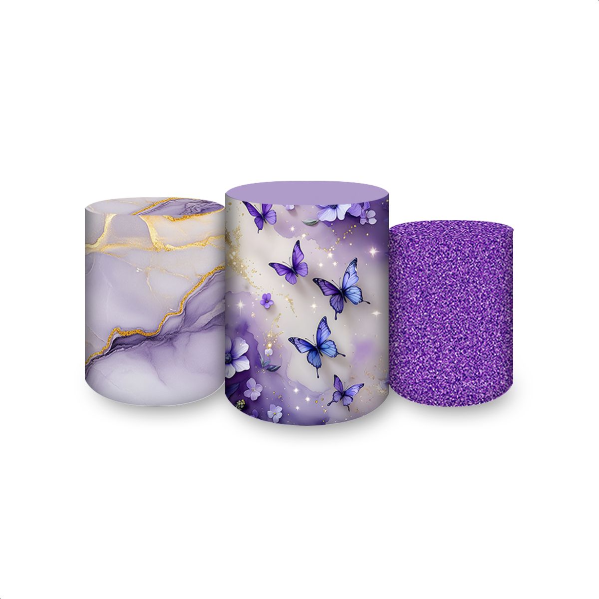 Trio Capas Cilindros Subl... - Painel Festivo