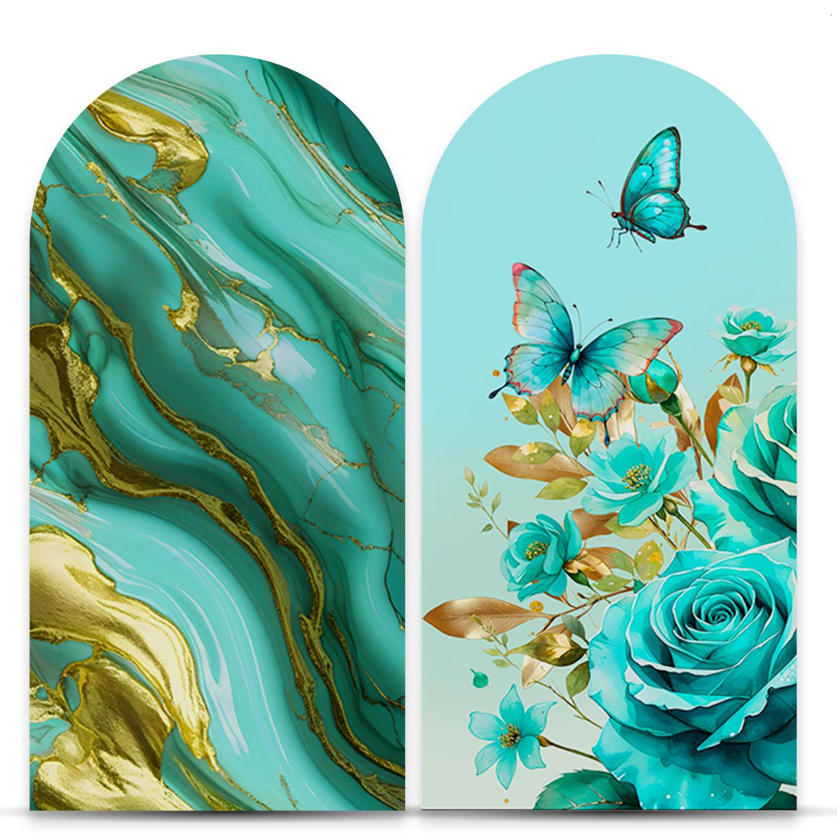 Painel Romano Tema Borboleta 4225 - Painel Romano 4225 - Painel Festivo