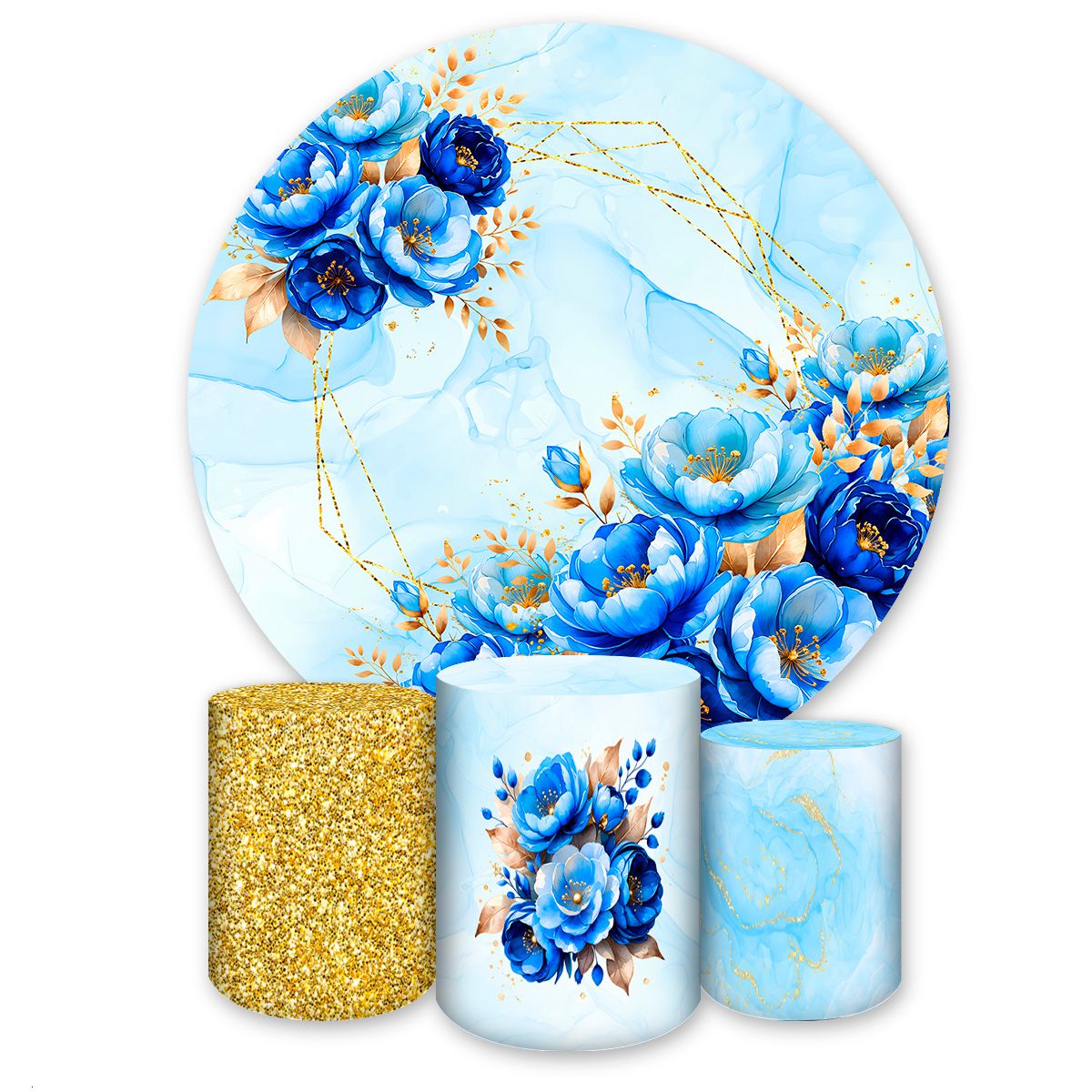 Kit Completo Tema Flores 4244 - Kit Completo 4244 - Painel Festivo