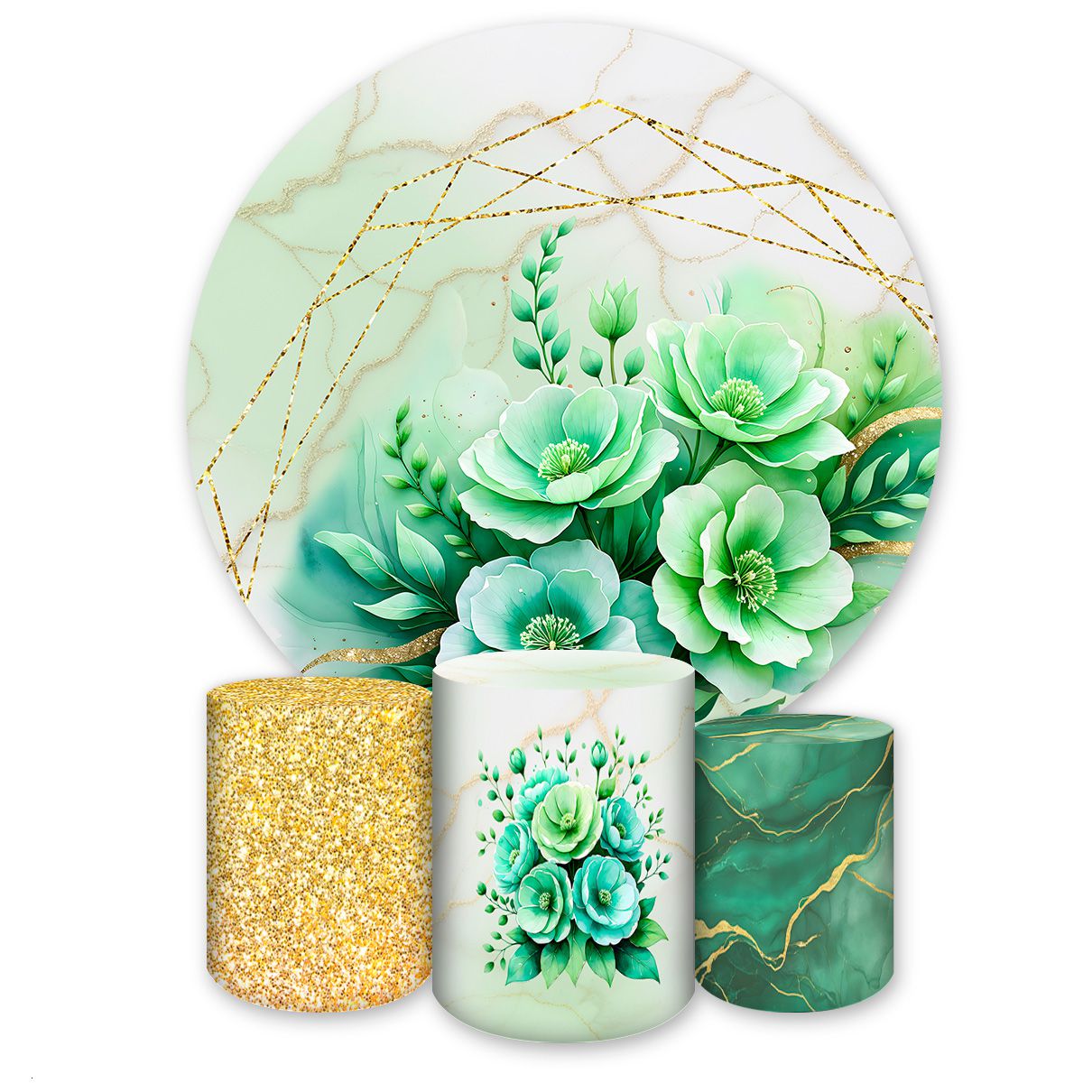 Kit Completo Tema Flores 4250 - Kit Completo 4250 - Painel Festivo