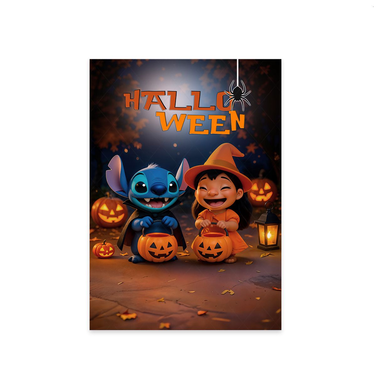Painel Retangular Tema Halloween 4320 - Painel Retangular 4320 - Painel Festivo