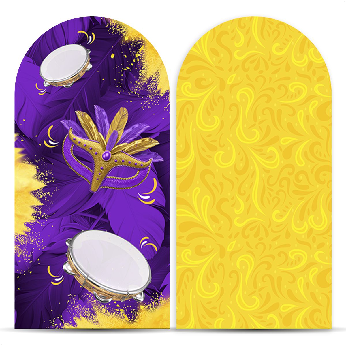 Painel Romano Tema Carnaval 5177 - Painel Romano 5177 - Painel Festivo