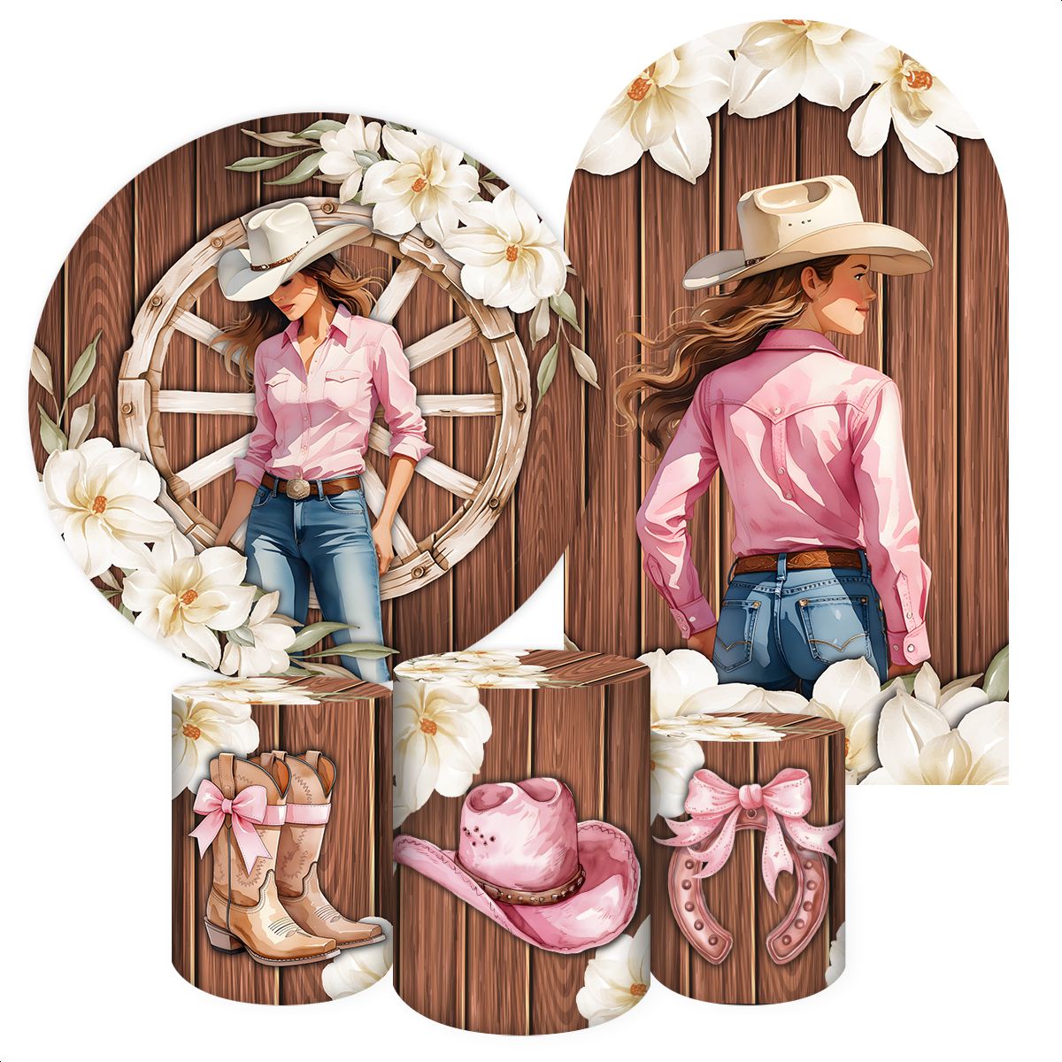 KIT COMPLETO + ROMANO BOIADEIRA 7074 - KIT COMPLETO + ROMANO 7074 - Painel Festivo