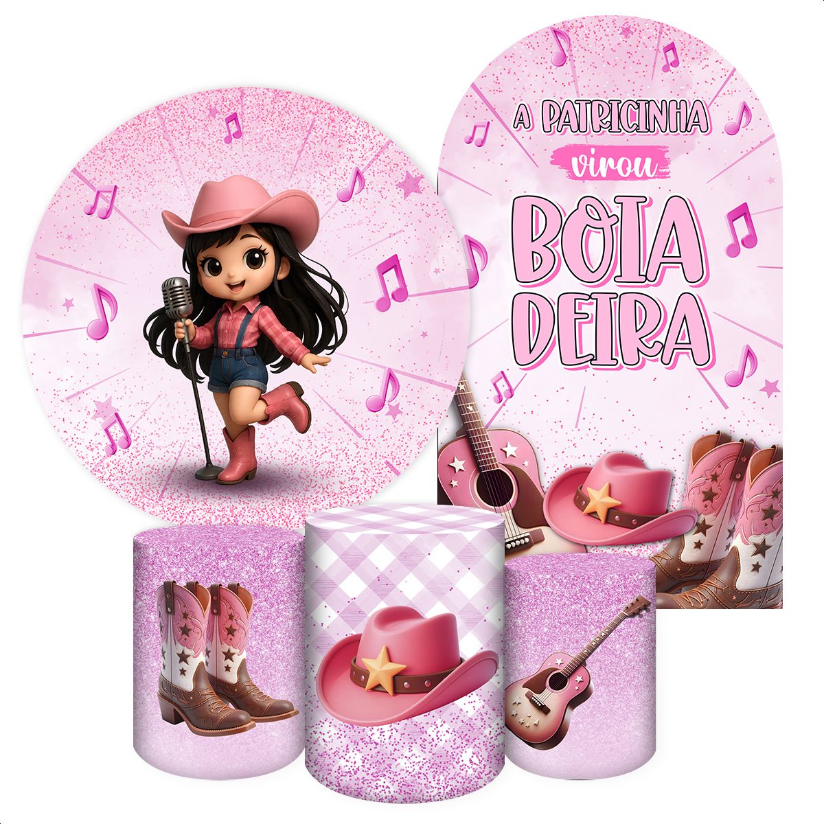 KIT COMPLETO + ROMANO BOIADEIRA 7075 - KIT COMPLETO + ROMANO 7075 - Painel Festivo