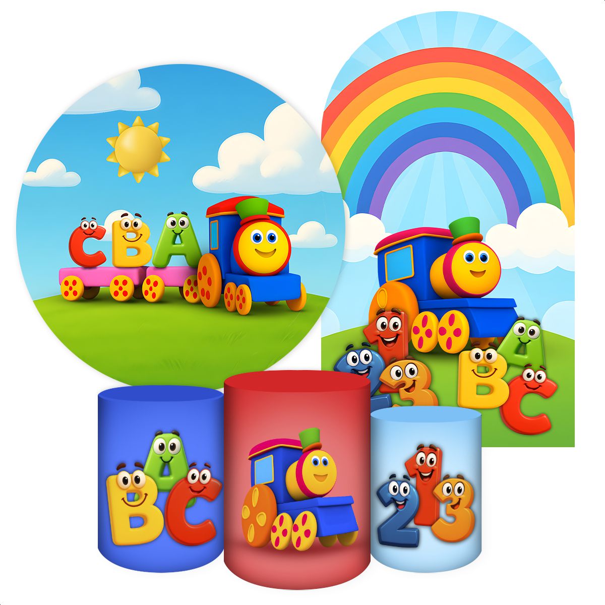 KIT COMPLETO + ROMANO BOB O TREM 7079 - KIT COMPLETO + ROMANO 7079 - Painel Festivo