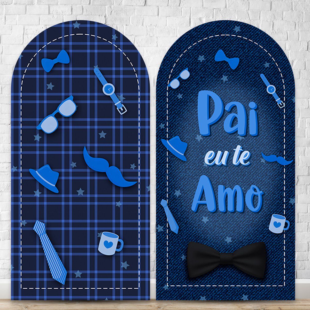 Capa Romano Tema Dias Dos Pais 7083 - Capa Romano Tema Dias Dos Pais 7083 - Painel Festivo
