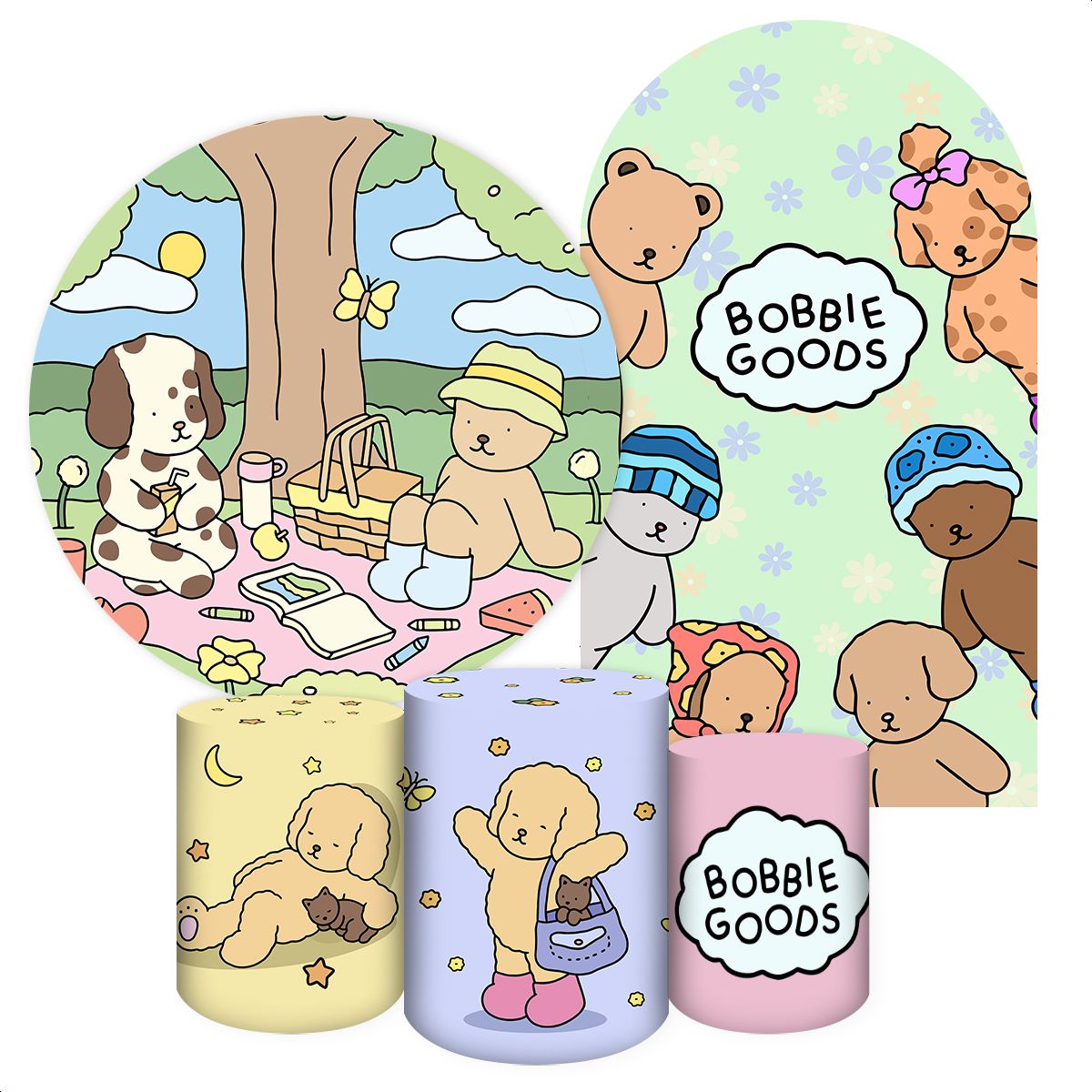 KIT COMPLETO + ROMANO BOBBIE GOODS 7089 - KIT COMPLETO+ ROMANO 7089 - Painel Festivo