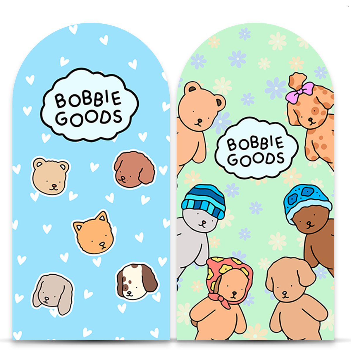 Painel Romano Tema Bobbie Goods 7089 - Painel Romano 7089 - Painel Festivo
