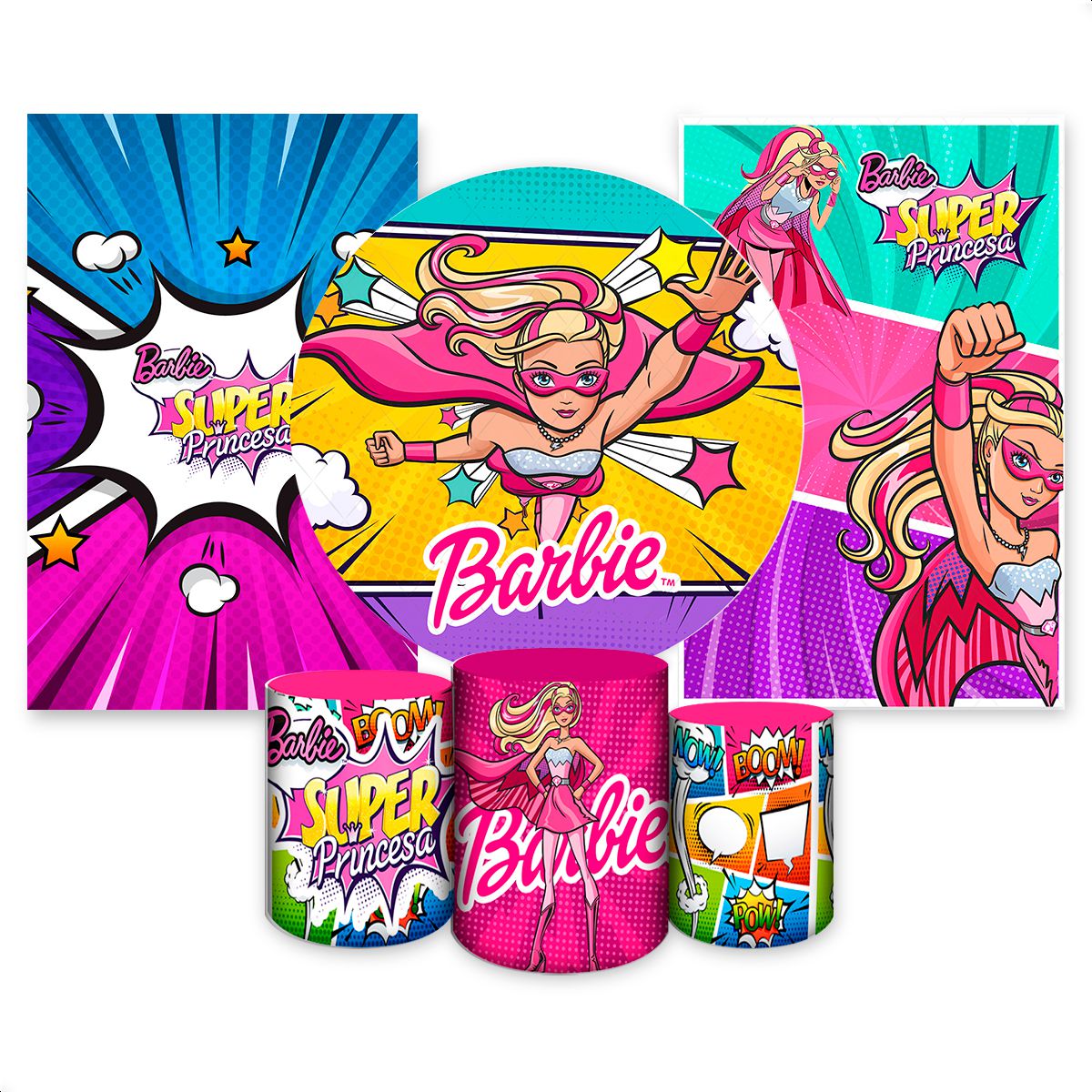 Kit Capa Painel Redondo +... - Painel Festivo