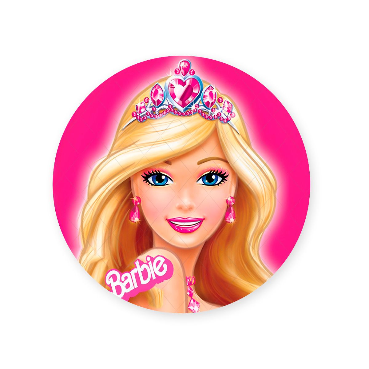 Capa Painel Sublimados Tema Barbie 1082 - Painel R... - Painel Festivo