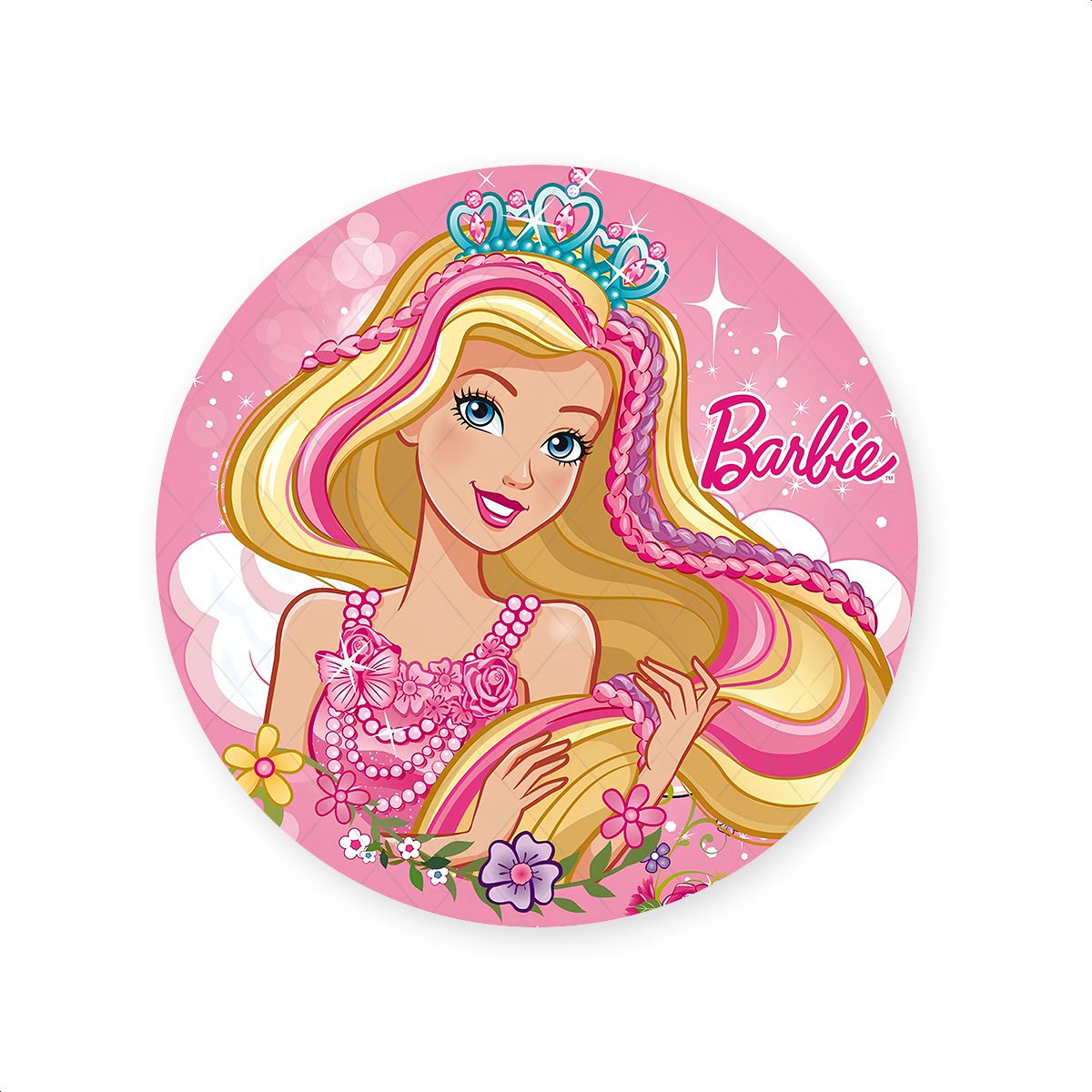 Capa Painel Sublimados Tema Barbie 2654 - Painel R... - Painel Festivo