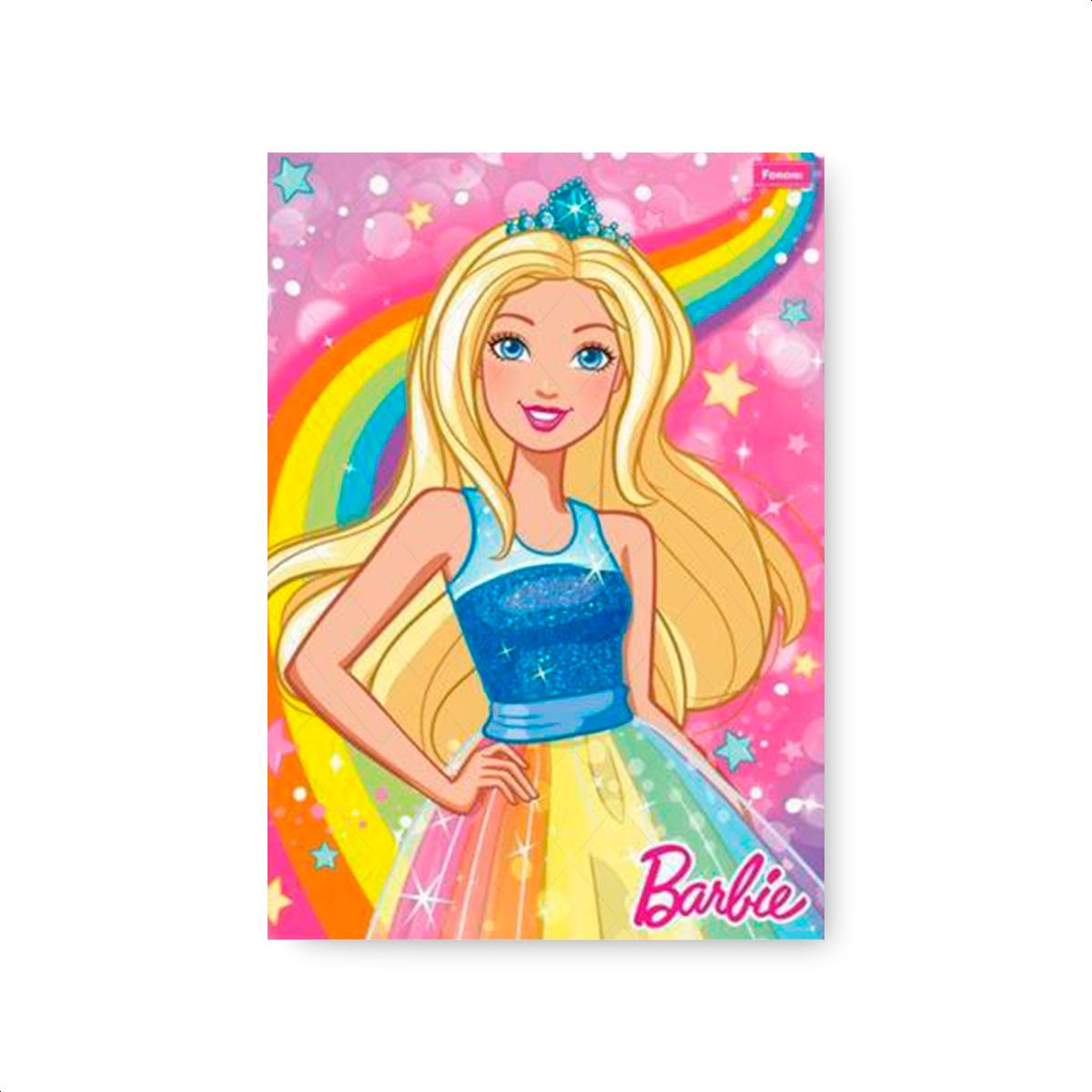 Capa Painel Retangular Sublimado Tema Barbie 606 -... - Painel Festivo