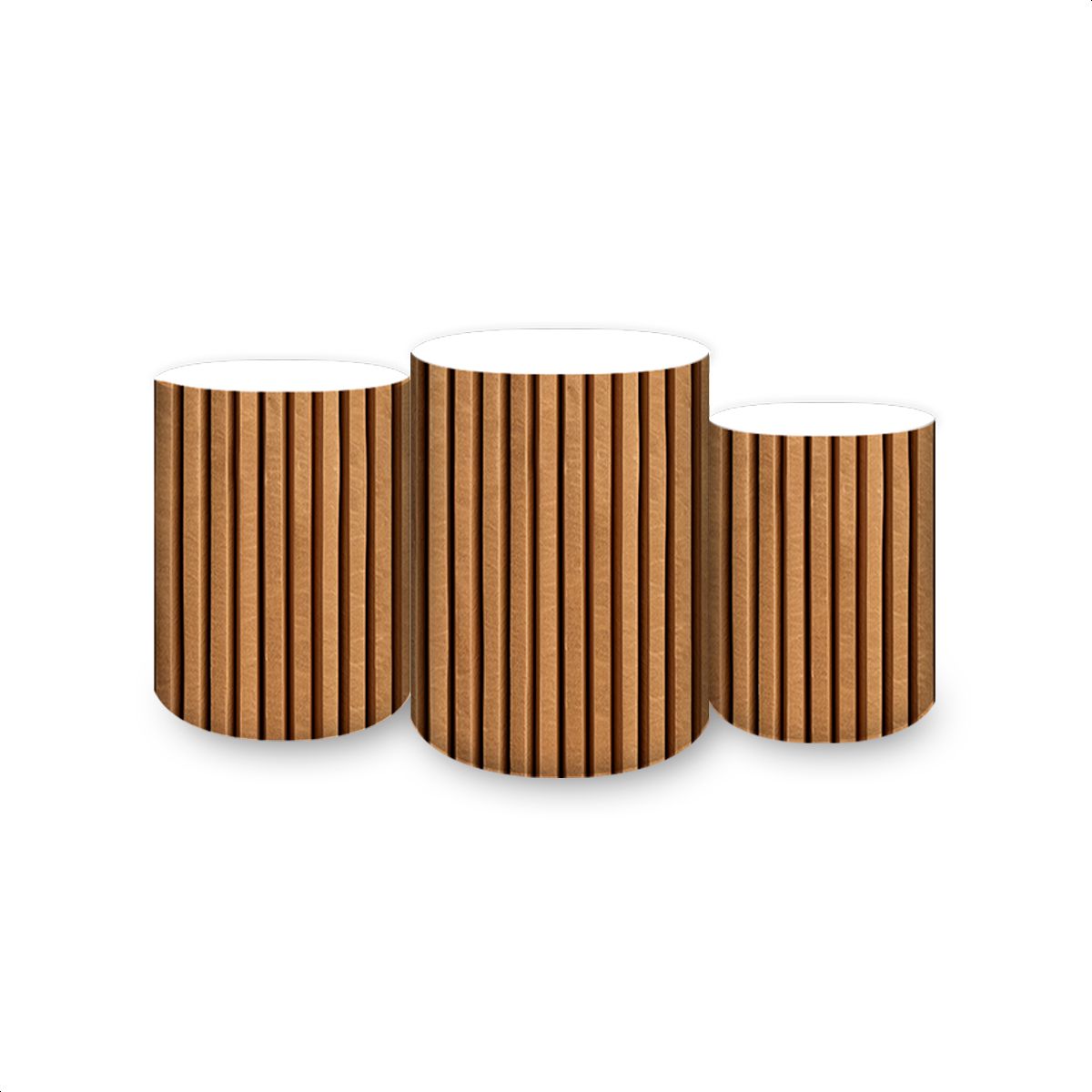 Trio Capas Cilindros Subl... - Painel Festivo