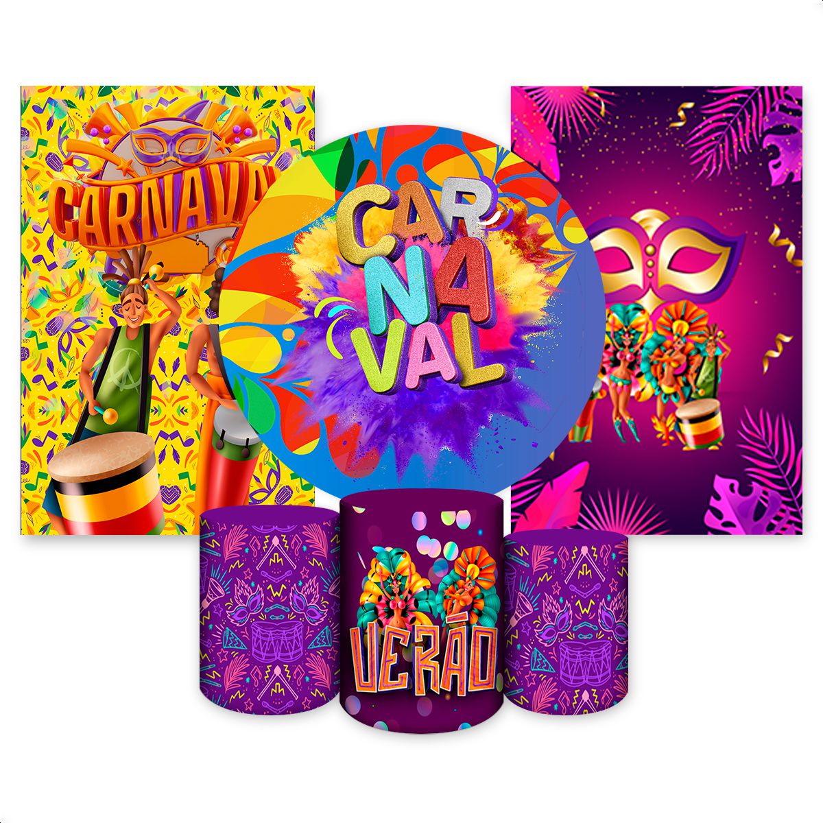 Kit Capa Painel Redondo +... - Painel Festivo