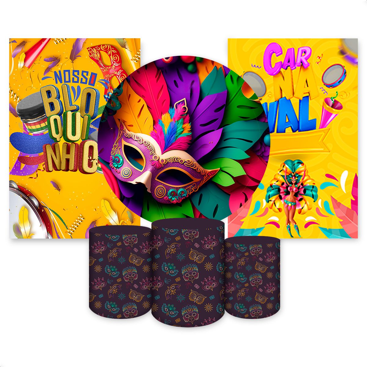 Kit Capa Painel Redondo +... - Painel Festivo